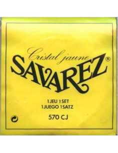 Savarez 570-CJ Cristal Amarilla Muy Fuerte