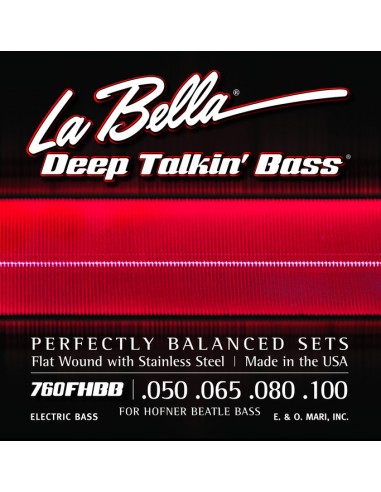 La Bella 760FHBB Hofner Beatle (50-100)