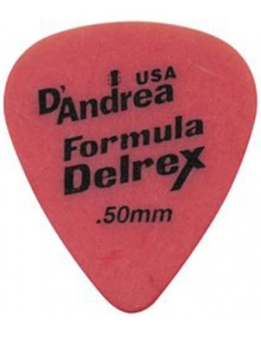 Púa Rosa dAndrea Formula Delrex 0,5 mm
