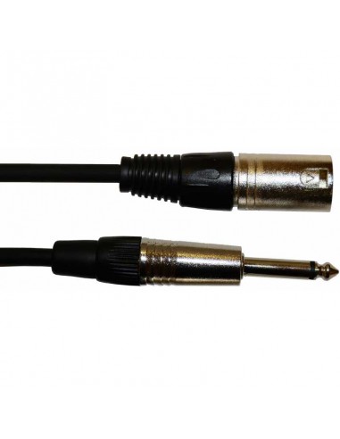 Cable Micrófono Jack-XLR hembra10m