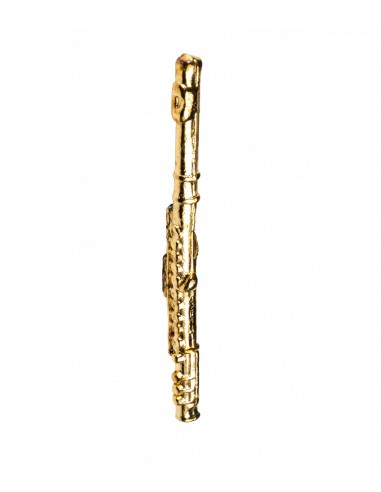 Pin Flauta Oro 18K