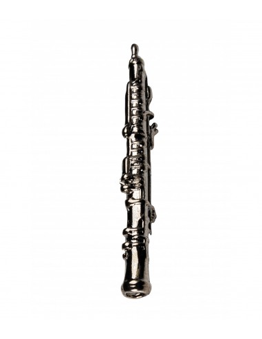 Pin Oboe Negro Nickel