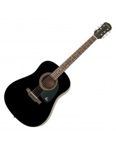  Guitarra Acústica Epiphone DR-100, Ébano