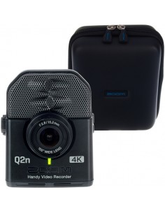 Cámara Zoom Q2n-4K Case Bundle