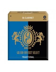 D'ADDARIO - RICO CAÑAS PARA CLARINETE TRADICIONAL EN SI BEMOL SERIE GRAND 