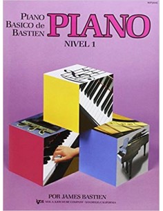 Piano Básico de Bastien nivel 1